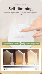 Sáng Tạo Đèn Bàn Sinh Viên Ký Túc Xá Học Tập Sạc Gấp Bảo Vệ Mắt Cạnh Giường Ngủ Có Thể Sạc Lại LED Đèn Đọc Sách - Product Image 2