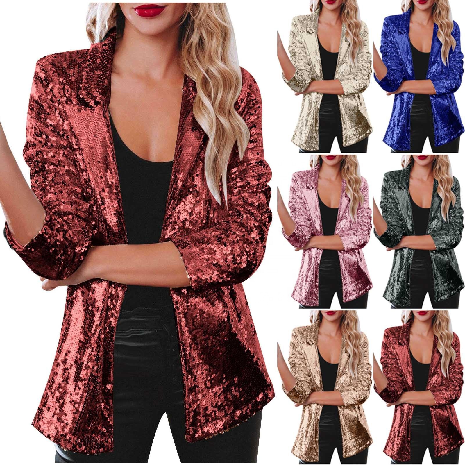 Shades of Style: Sparkle Jackets Elevate Your Fashion Game