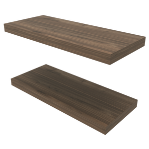 Floating Shelf Dallas Mahogany Living Room <b>Wall</b> <b>Display</b> Shelves - Product Image 3