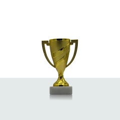 Coppa Individuale Arizona 14 cm oro - Product Image 1