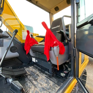 Mini-excavatrice hydraulique sur chenilles Komatsu PC60 d'occasion, presque neuve, faible nombre d'heures, 6 tonnes, pour travaux de terrassement - Product Image 6