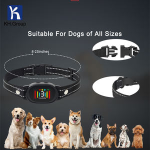 <span class=keywords><strong>Collar</strong></span> de perro recargable por USB, moderno <span class=keywords><strong>collar</strong></span> de descarga eléctrica antiladridos, pantalla LCD, resistente al agua, suave, con luces personalizadas - Product Image 3