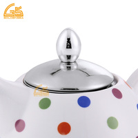 2Pcs 0.7L + 3L Bouilloire sifflante en acier inoxydable et théière en émail Cuisinière non électrique Classique OEM Double théière