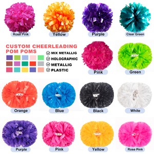 גודל ספורט מותאם אישית & בידור <span class=keywords><strong>poms</strong></span> מעודדות וצוות ריקוד הרוח בגידות - Product Image 3