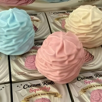 Jouet anti-stress en forme de beurre, à remontée lente, jouet de bureau en forme de crème simulée