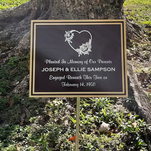 Thời tiết đúc Nhôm Nhà số dấu hiệu sâu bằng Đồng kết thúc vàng nâng cao chữ chống gỉ địa chỉ ngoài trời mảng bám - Product Image 2