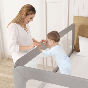 Design popolare <span class=keywords><strong>singolo</strong></span> lato Flip <span class=keywords><strong>letto</strong></span> aperto di sicurezza parapetto rapido pieghevole comodino barriera regina King Size allungabile - Product Image 6
