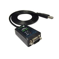 Cable Convertidor USB a Serial con LED, Chipset FTDI USB a RS232, en Stock