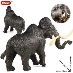 Yxs prehistórico remoto vida silvestre Ice Age simulación modelo sólido mamut lanudo juguete hogar - Product Image 5
