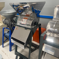 Machine à râper le manioc en acier inoxydable pour la production de Gari/Attieke + Moteur électrique, essence ou diesel
