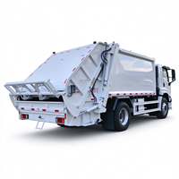 Camion compacteur hydraulique diesel manuel Isuzu 4x2 pour la collecte de déchets à grande échelle, collecte de déchets municipaux et urbains