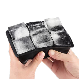 Silicone khuôn Whiskey Ice Cube Vòng Ice bóng Khuôn Silicone/tái sử dụng/BPA-free với cap Silicone Ice Cube - Product Image 2