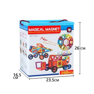 Blocchi magnetici educativi per bambini 3 + giocattoli magnetici di apprendimento - Product Image 1