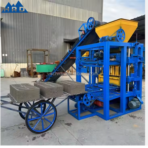 4-26 Interlock và lát Khối Máy làm giá khối đúc dây chuyền sản xuất - Product Image 3