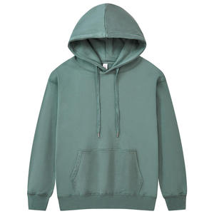 Sudadera con Capucha Personalizada con Estampado Frontal para Hombre, 100% Algodón, Moda de Primavera, Transpirable, Tejida, Talla Grande - Product Image 4