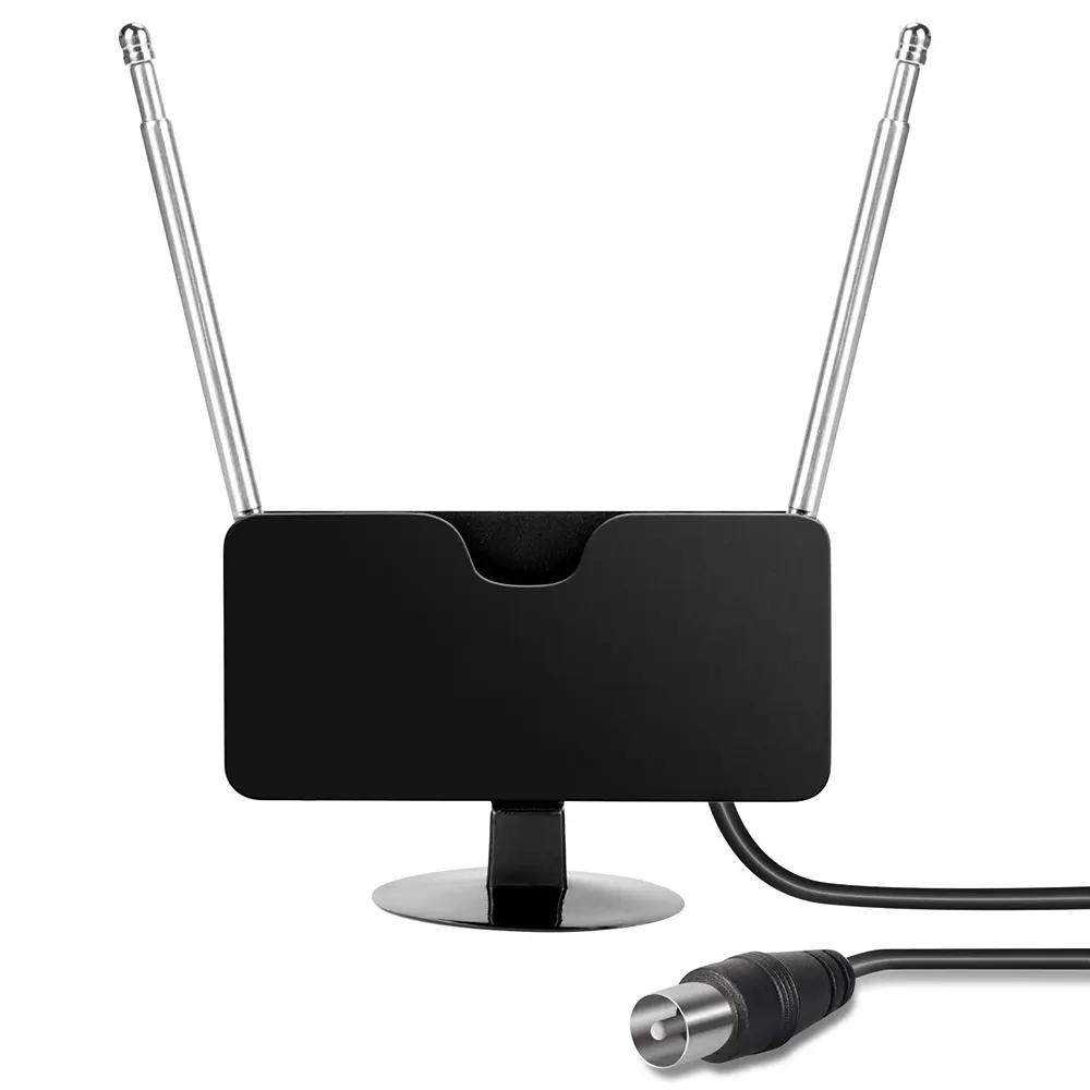 Antena portátil de tv para turner smart tv, com todos os canais de visão freeview, flexível min, antena hdtv