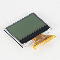 Módulo LCD HEXING de 1.4 Pulgadas, Matriz de Puntos 128x64, Controlador ST7567, Pantalla Gráfica FSTN Positiva, Interfaz I2C, 3.3V, Grado Industrial