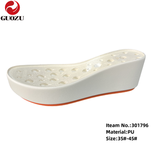 <span class=keywords><strong>Suela</strong></span> <span class=keywords><strong>de</strong></span> zapato <span class=keywords><strong>de</strong></span> cuña <span class=keywords><strong>de</strong></span> PU <span class=keywords><strong>de</strong></span> nuevo diseño para mujer, duradera y antideslizante en dos colores - Product Image 5