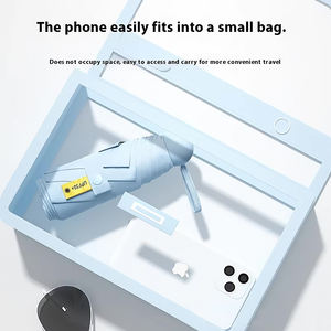 Pocket <strong>Umbrellas</strong> Windproof 6Fold Portable <strong>Umbrella</strong> Foldable Uv Protection Mini Parasol <strong>Umbrella</strong> With Logo <strong>Umbrellas</strong> For The Rain - Product Image 6