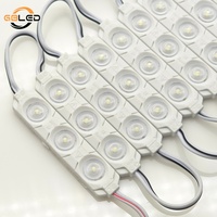 Módulo LED Profesional de Fábrica 76*20mm SMD 2835 220V 2 Vatios IP67 Serie de Encapsulación para Cajas de Luz Publicitarias