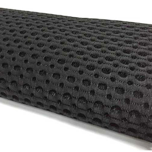 3D Air Sandwich <strong>Mesh</strong> Fabric Wholesale 360GSM Black Two Hole Size Polyester <strong>Mesh</strong> Fabric for Running Shoes Woven Men Suit Shoes - Product Image 1