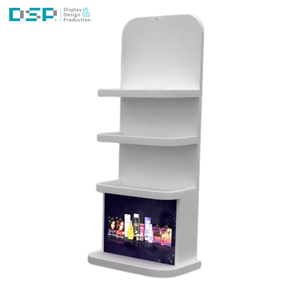 Soporte de exhibición de acrílico de pie independiente pequeño de fábrica vietnamita respetuoso con el medio ambiente DSP para cosméticos y productos para el cuidado de la piel - Product Image 3