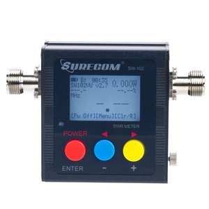 Bán Nóng SURECOM SW-102 125-525MHz VHF/UHF 120W Kỹ Thuật Số Power & SWR Meter Với RF Adaptor - Product Image 1