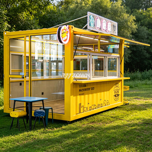 Chariot de cuisine mobile personnalisé avec machines de cuisine pour un travail confortable destiné aux restaurants et aux industries de la vente de produits alimentaires - Product Image 1