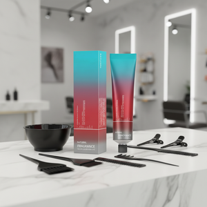 Shampoo Colorante Professionale a Basso Contenuto di Ammoniaca, Lunga Durata, Copre i Capelli Grigi, per Tutti i Tipi di Capelli - Product Image 1