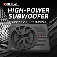 Nouveau Modèle 10 Pouces 800W Auto Sous Siège Super Fin Comme 5,5mm Subwoofer Actif Amplificateur Slim pour Voiture