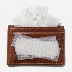 Custom Printed Roll Plastic Waterproof Synthetic <b>Paper</b> Adhesive <b>Vinyl</b> PVC Brand Logo Waterproof Sticker - Product Image 1