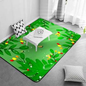 Alfombra de área moderna personalizada impresa con tapete 3D ecológica alfombra de salón grande alfombras y alfombras con fondo de algodón para sala de estar - Product Image 3