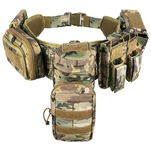 Premium Lightweight Detachable Comfort Utility Belt With <b>Tool</b> Pouches Adjustable Outdoor <b>Multi</b> Function Tactical Duty Belt - Product Image 1
