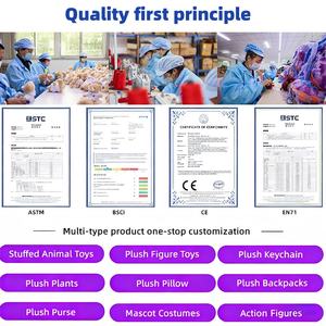 2026 nuove decorazioni per albero di natale peluche di pecora di nuovo anno regalo di peluche farciti animali da fattoria peluche per bambini - Product Image 6