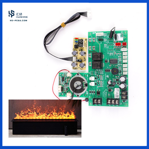 Cheminée électrique <span class=keywords><strong>universelle</strong></span> PCBA | Remplacement multimarque | <span class=keywords><strong>Flamme</strong></span> + chauffage double contrôle | Certifié CE/ROHS/FCC - Product Image 2