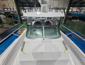 Barcos de cabina central con techo rígido extendido de aluminio 5,9 M <span class=keywords><strong>Gospel</strong></span> Cuddy Cabin Barco de pesca de aluminio con parabrisas para uso familiar - Product Image 3