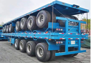 Oferta Especial: Semirremolque de Carga Fengniao Iron para Transporte de Contenedores de 20 y 40 pies, con 2/3/4 Ejes y Capacidad de Carga de 25-30T - Product Image 6