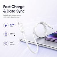 En stock, câble de charge rapide USB-C vers 8 broches de 2 m en silicone souple, cordon de synchronisation de données pour iPhone, iPad et appareils à 8 broches