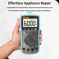 ZOYI ZT-17B + 6000-Count Multimeter Digital Otomatis/Manual Presisi Tinggi LCD Kapasitansi 4 Digit Penguji Multi-Fungsi