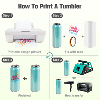 Bouteille d'eau thermos en acier inoxydable à double paroi de 503 ml (17 oz) pour sublimation, avec paillettes, effet caméléon, pour transfert thermique