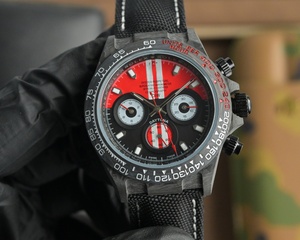 <span class=keywords><strong>Orologio</strong></span> Meccanico <span class=keywords><strong>Automatico</strong></span> di Lusso Day Tona 40mmX11.3mm, Cassa in Fibra di Carbonio, Vetro Zaffiro, Cinturino in Nylon, <span class=keywords><strong>Unisex</strong></span>, Impermeabile, Luminoso - Product Image 3