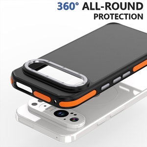 Funda de teléfono de parachoques súper a prueba de golpes para Google <span class=keywords><strong>Pixel</strong></span> 9 5G <span class=keywords><strong>Pixel</strong></span> 9 Pro 5G La más nueva cubierta mate de PC + TPU Modelo Max - Product Image 6