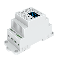 Controlador LED Skydance D3 12-24VDC de 3 Canales con Voltaje Constante DMX512 RDM, Decodificador PWM con Atenuación para Tiras LED RGB