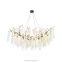 Lampes Décoration Maison Luxe Lustres Personnalisés Usine de Lustres Modernes Lustres en Cristal de Luxe Éclairage Maison