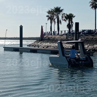 Yacht gonflable de luxe de qualité commerciale en PVC avec mini-bateau gonflable plat antidérapant pour la mer
