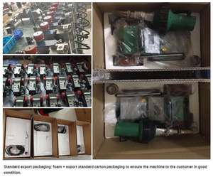 Suku Cadang Mesin Las Desain Lama LC3000D (Penghangat Udara Utuh / Obor Udara Panas + Kabel Sambungan) - Product Image 3