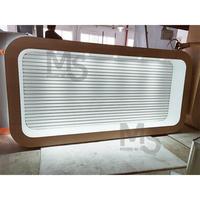 Vitrine de présentation de téléphones en MDF durable, éclairée par LED, écologique et personnalisable, en métal, vente en gros pour l'aménagement intérieur des magasins et des boutiques de téléphonie mobile