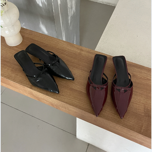 <span class=keywords><strong>Scarpe</strong></span> DEleventh 2024 Nuovo Design Ciabatte Sandali <span class=keywords><strong>da</strong></span> Donna con Tacco Basso Mezze Calze per Feste e Matrimoni - Product Image 3