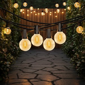 <span class=keywords><strong>Guirlande</strong></span> lumineuse <span class=keywords><strong>solaire</strong></span> LED G40 IP65 pour décoration <span class=keywords><strong>de</strong></span> fête, mariage et <span class=keywords><strong>extérieur</strong></span> - Product Image 5