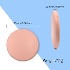 Usb Rechargeable Portable Travel Handheld Pocket Foldable 2 Side Led Light Cosmetic Smart Makeup <b>Mirror</b> - Product Image 3